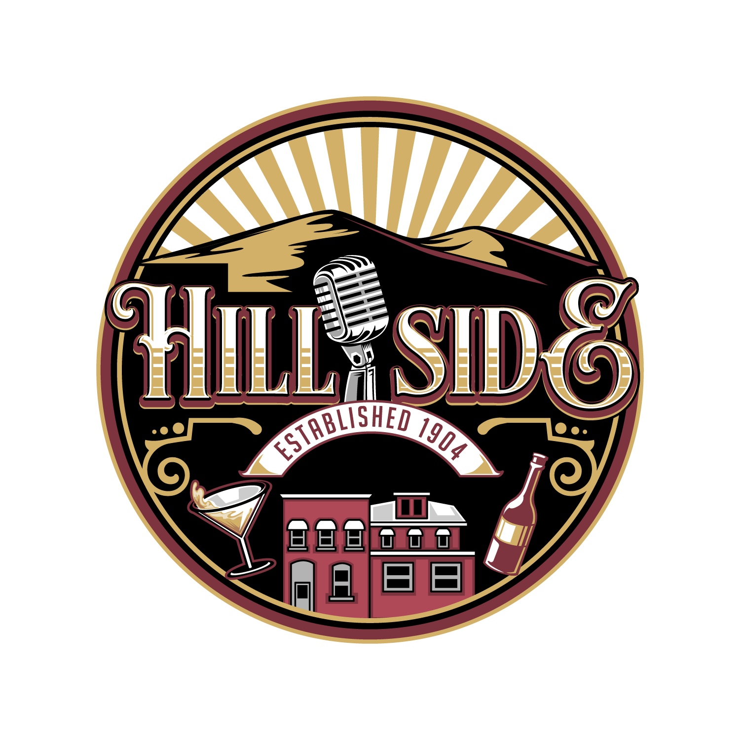 Hill Side Bar, Cocktail Lounge & Game Parlor